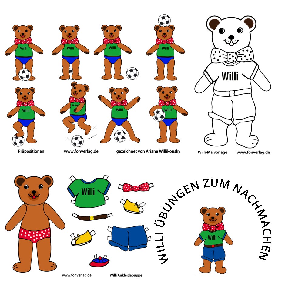 Willi Übungen Arbeitsblätter Teil 2 Willi Übungen Arbeitsblätter Teil 2
